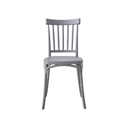 TuHome Claus Modern Dining Chair, Sophisticated High-Back Up - Dark Grey