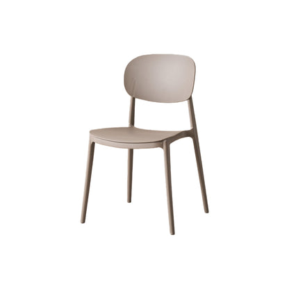 TuHome Milan Modern Dining Chair, Sophisticated High-Back Up - Grey/Taupe