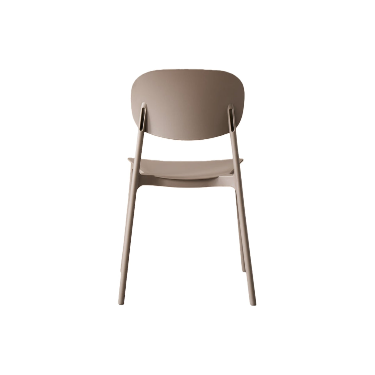TuHome Milan Modern Dining Chair, Sophisticated High-Back Up - Grey/Taupe