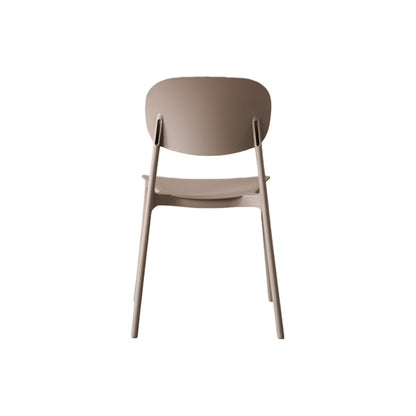 TuHome Milan Modern Dining Chair, Sophisticated High-Back Up - Grey/Taupe