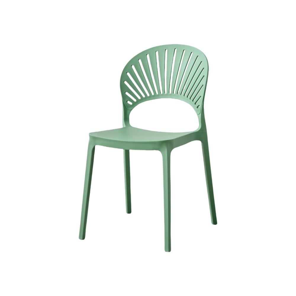 TuHome Paraiso Modern Dining Chair, Sophisticated High-Back  - Olive