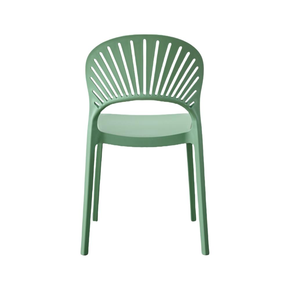 TuHome Paraiso Modern Dining Chair, Sophisticated High-Back  - Olive