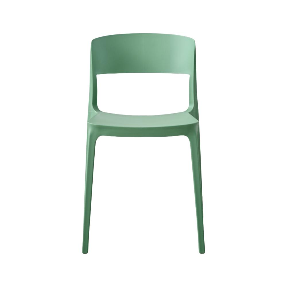 TuHome Monaco Modern Dining Chair, Sophisticated High-Back U - Olive