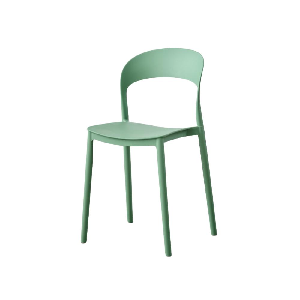 TuHome Patrick Modern Dining Chair, Sleek Upholstered Accent - Olive
