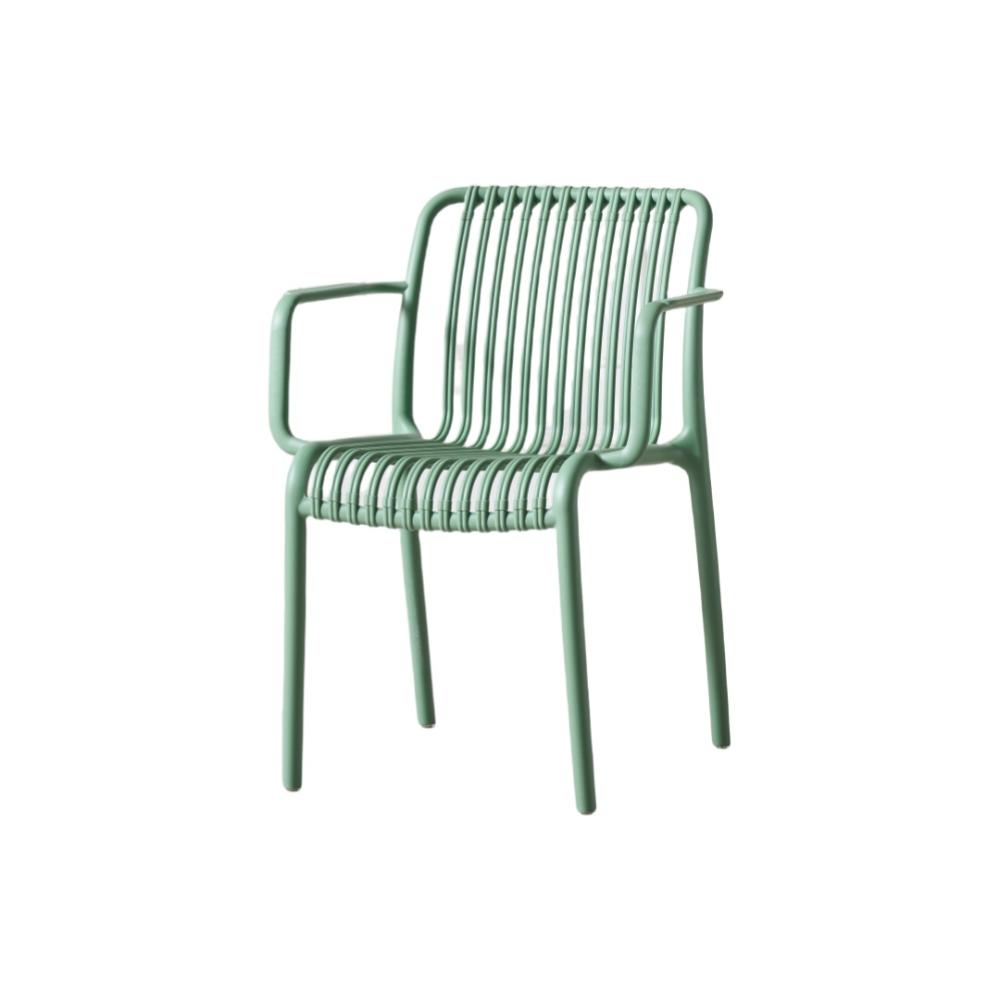 TuHome Terra Modern Dining Chair, Sophisticated High-Back Up - Olive