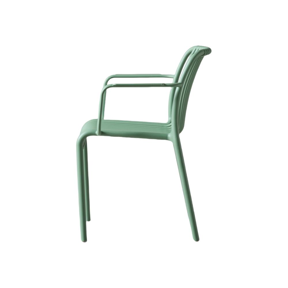 TuHome Terra Modern Dining Chair, Sophisticated High-Back Up - Olive