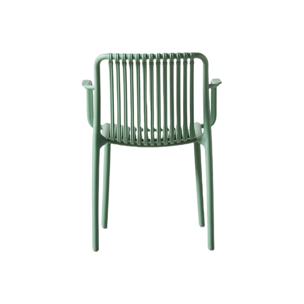 TuHome Terra Modern Dining Chair, Sophisticated High-Back Up - Olive
