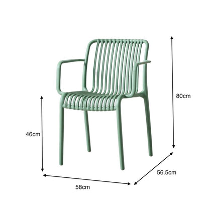 TuHome Terra Modern Dining Chair, Sophisticated High-Back Up - Olive