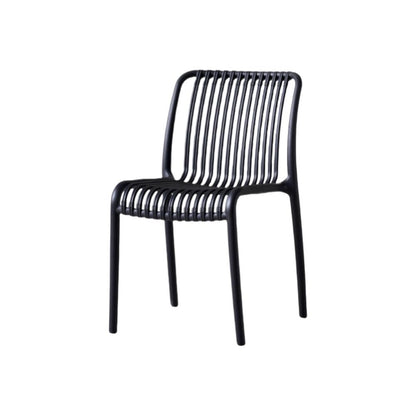 TuHome Terra Modern Dining Chair, Sophisticated High-Back Up - Black
