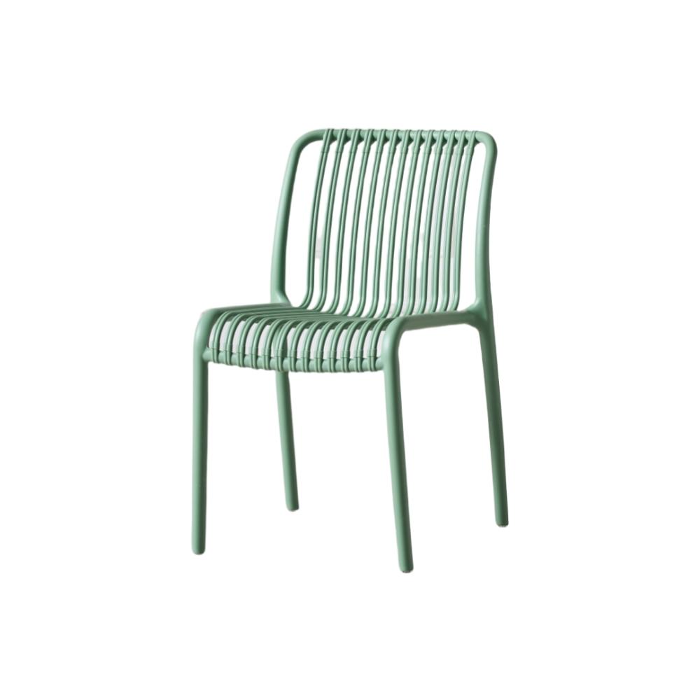 TuHome Terra Modern Dining Chair, Sophisticated High-Back Up - Olive