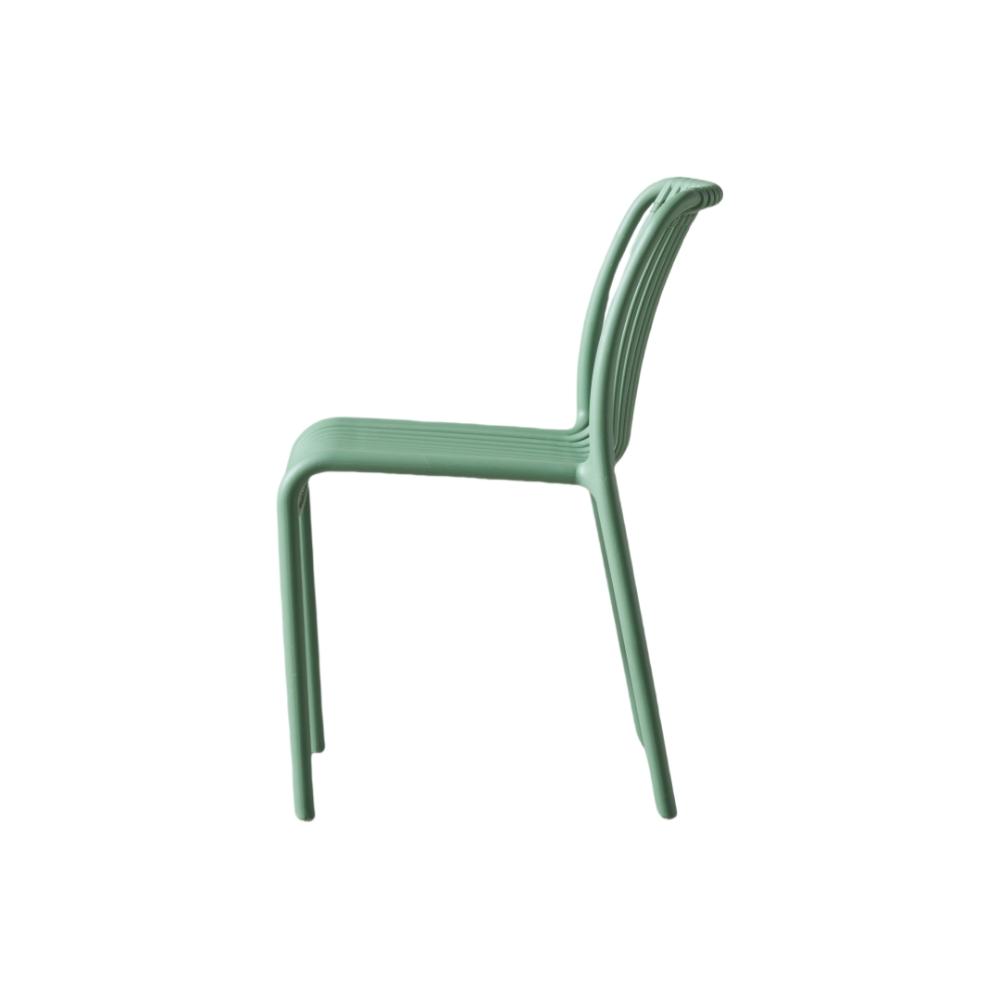 TuHome Terra Modern Dining Chair, Sophisticated High-Back Up - Olive