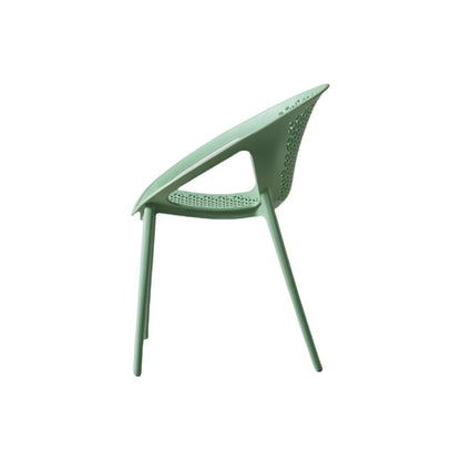 TuHome Selva Modern Dining Chair, Sophisticated High-Back Up - Green