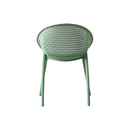 TuHome Selva Modern Dining Chair, Sophisticated High-Back Up - Green
