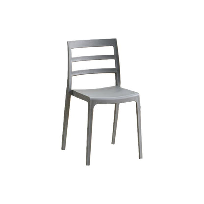 TuHome New York Modern Dining Chair, Contemporary Urban Acce - Dark Grey