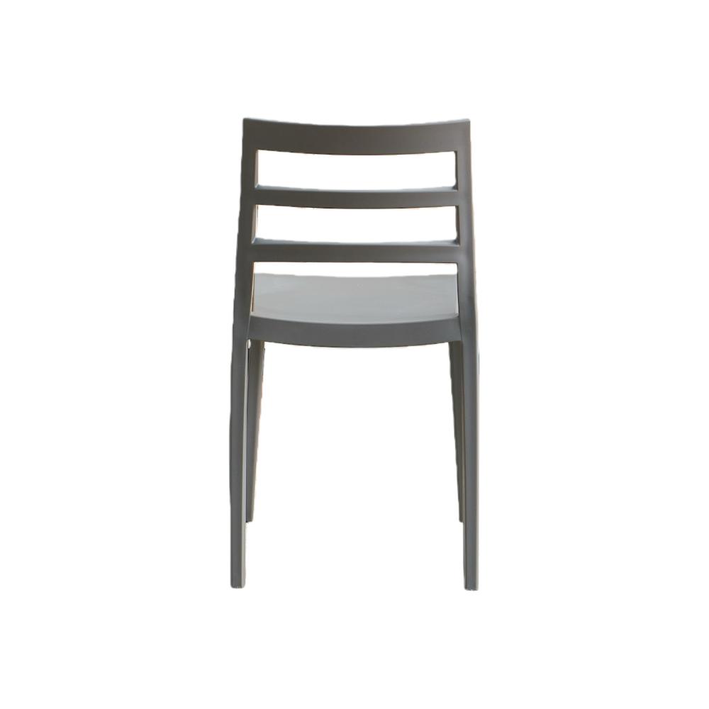 TuHome New York Modern Dining Chair, Contemporary Urban Acce - Dark Grey