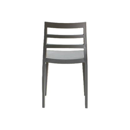 TuHome New York Modern Dining Chair, Contemporary Urban Acce - Dark Grey