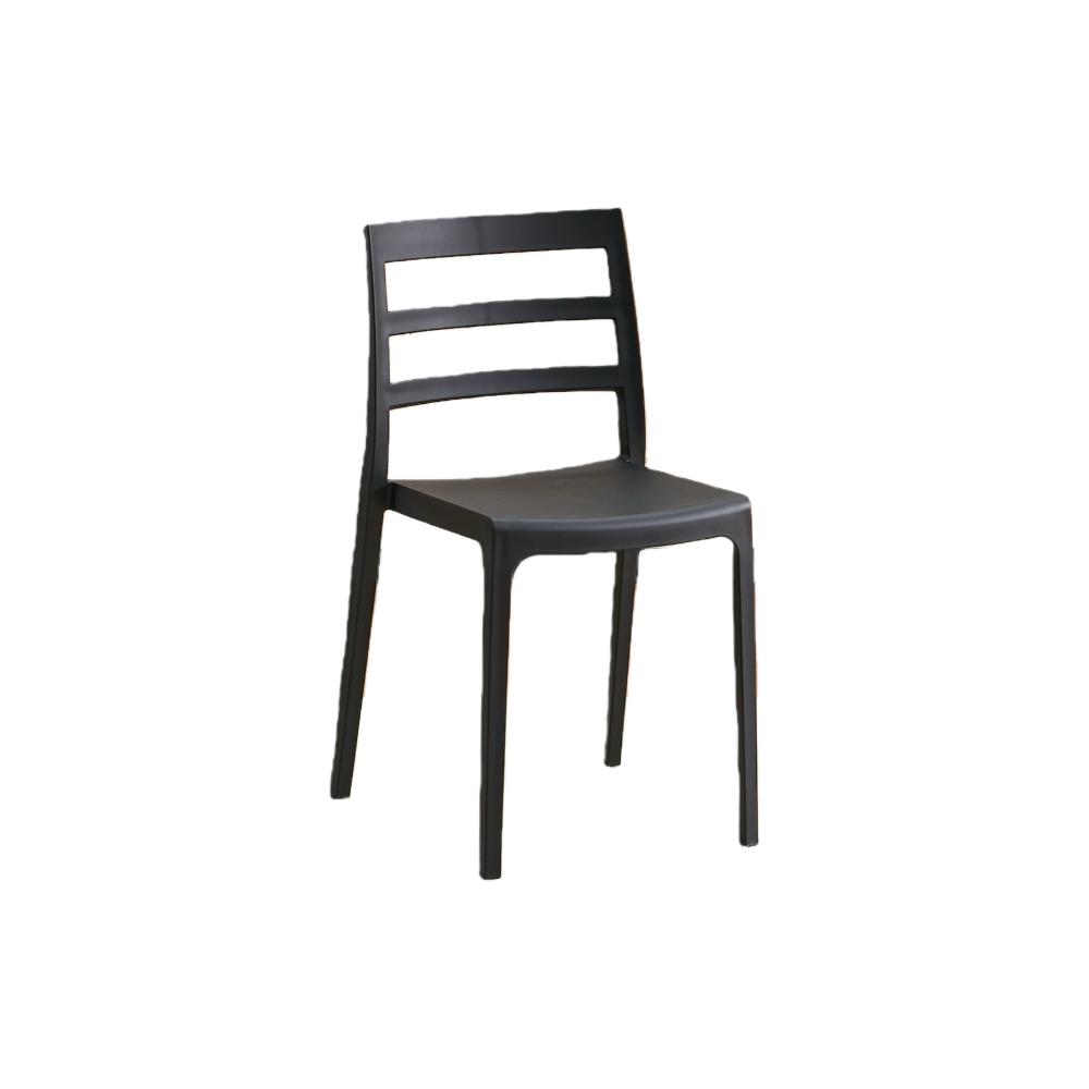 TuHome New York Modern Dining Chair, Contemporary Urban Acce - Black