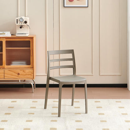 TuHome New York Modern Dining Chair, Contemporary Urban Acce - Taupe