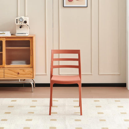 TuHome New York Modern Dining Chair, Contemporary Urban Acce - Terracotta