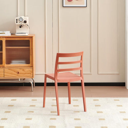 TuHome New York Modern Dining Chair, Contemporary Urban Acce - Terracotta