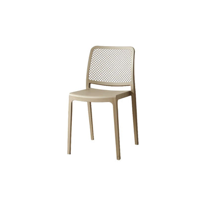 TuHome Manhattan Modern Dining Chair, Sophisticated High-Bac - Taupe