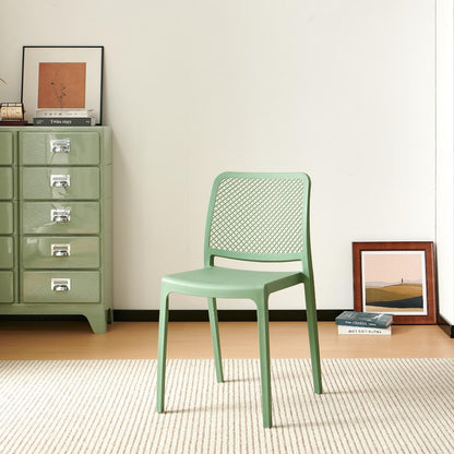 TuHome Manhattan Modern Dining Chair, Sophisticated High-Bac - Olive