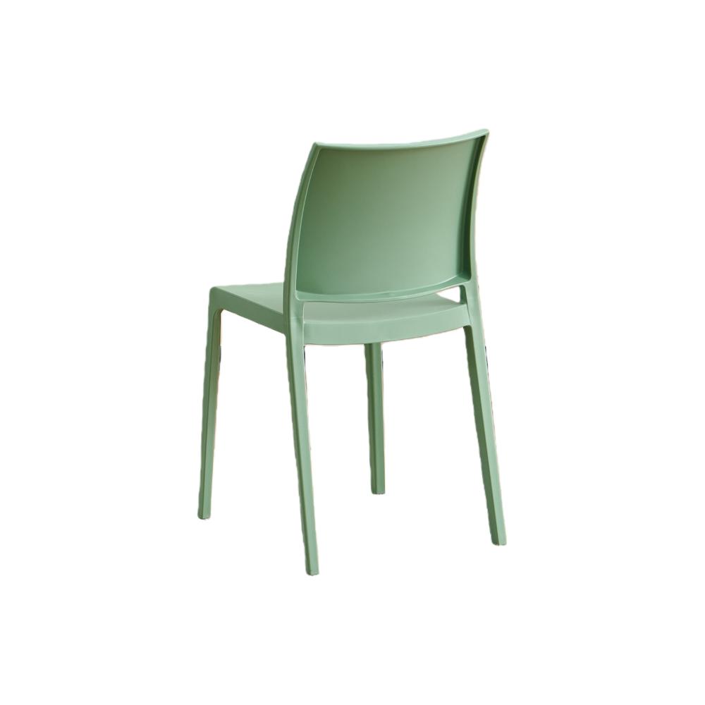 TuHome Soho Modern Dining Chair, Contemporary Compact Accent - Green