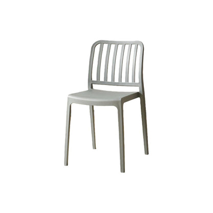 TuHome Brooklyn Industrial Dining Chair, Modern Urban Accent - Dark Grey