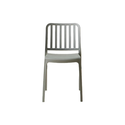 TuHome Brooklyn Industrial Dining Chair, Modern Urban Accent - Dark Grey