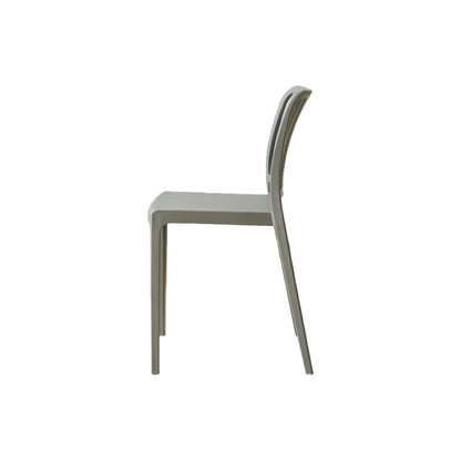 TuHome Brooklyn Industrial Dining Chair, Modern Urban Accent - Dark Grey