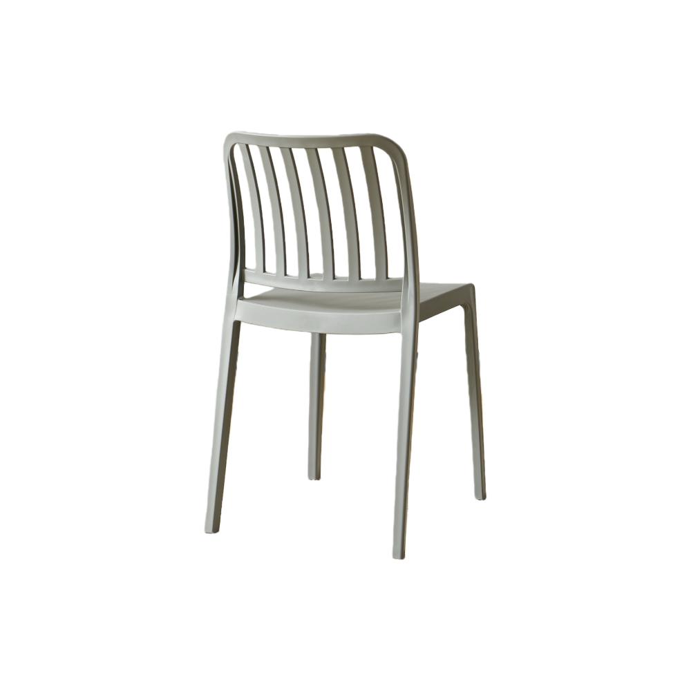 TuHome Brooklyn Industrial Dining Chair, Modern Urban Accent - Dark Grey