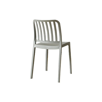 TuHome Brooklyn Industrial Dining Chair, Modern Urban Accent - Dark Grey