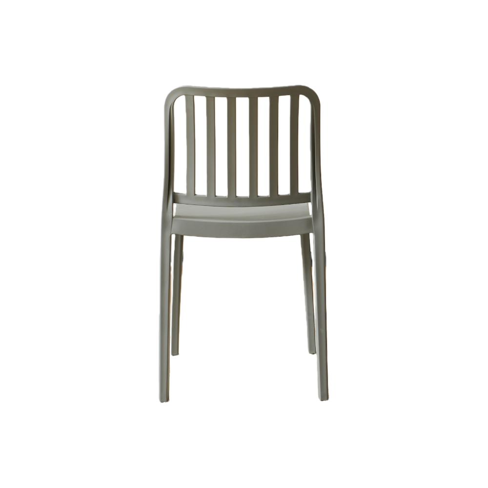 TuHome Brooklyn Industrial Dining Chair, Modern Urban Accent - Dark Grey
