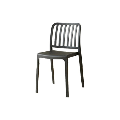 TuHome Brooklyn Industrial Dining Chair, Modern Urban Accent - Black