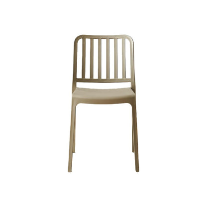 TuHome Brooklyn Industrial Dining Chair, Modern Urban Accent - Taupe