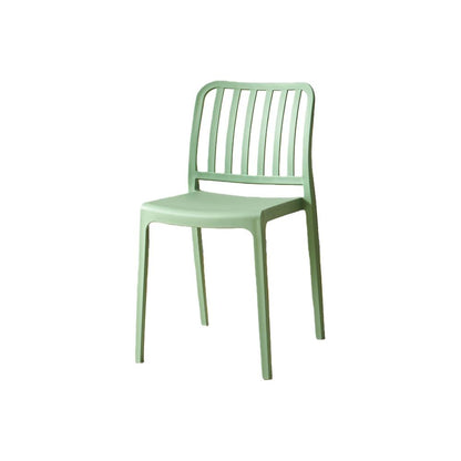 TuHome Brooklyn Industrial Dining Chair, Modern Urban Accent - Green