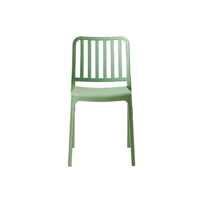TuHome Brooklyn Industrial Dining Chair, Modern Urban Accent - Green