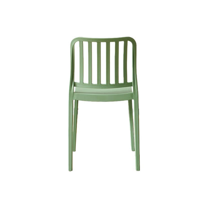 TuHome Brooklyn Industrial Dining Chair, Modern Urban Accent - Green