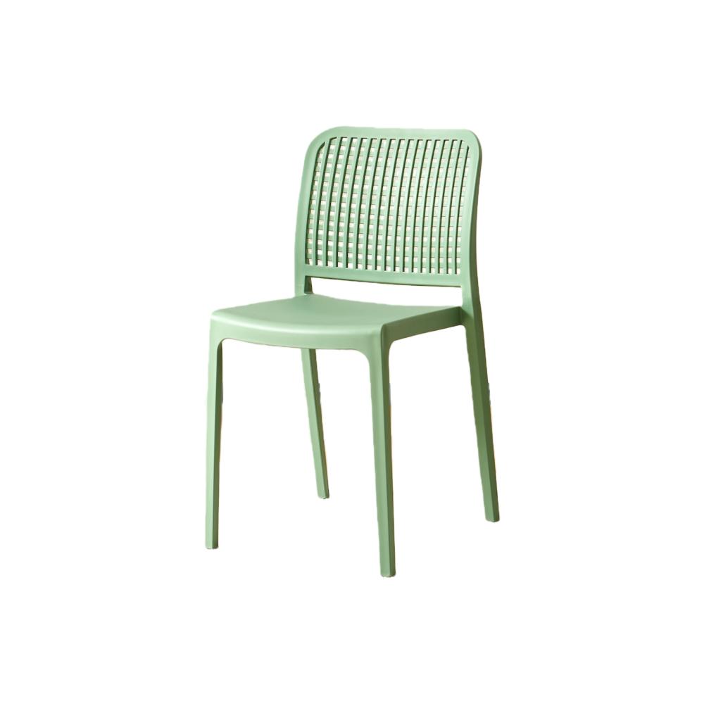TuHome Bronx Industrial Accent Chair, Modern Urban Dining Ch - Olive