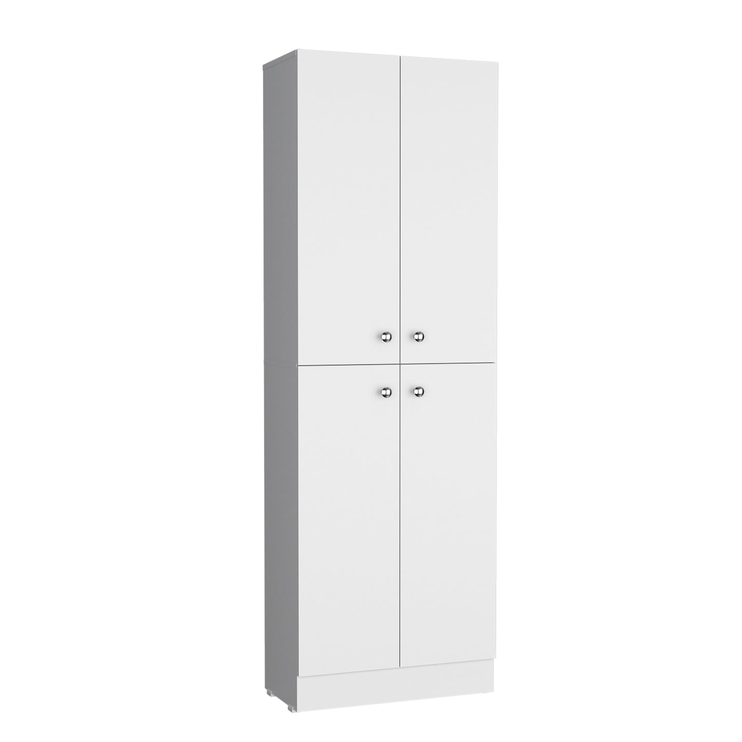 Lynch Kitchen Pantry Storage Cabinet 71" Height, With 4 Doors, 5 Adjustable Shelves, Freestanding Cupboard for Dining Room Living Room, Laundry