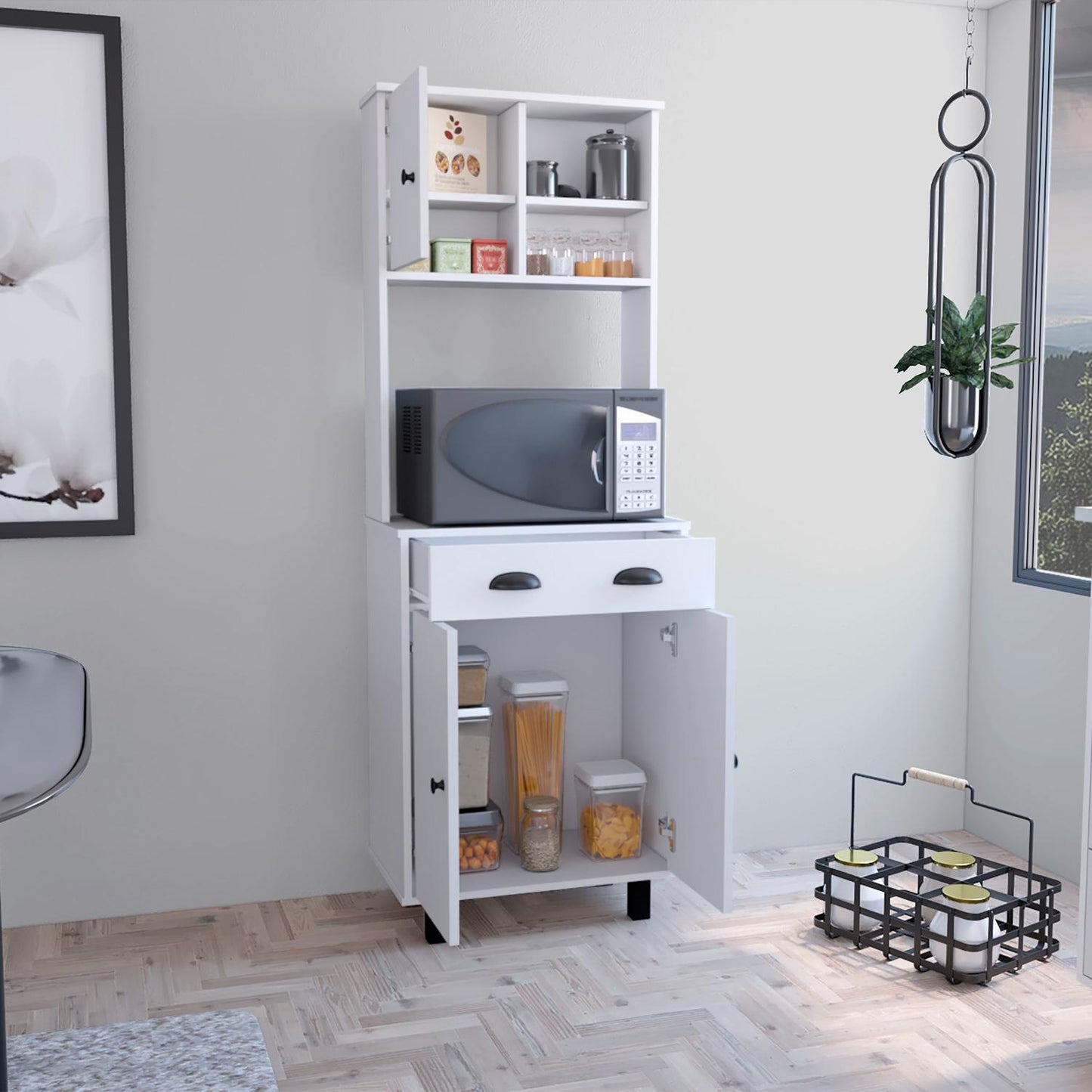 Salem Kitchen Pantry, Microwave Cabinet for kitchen