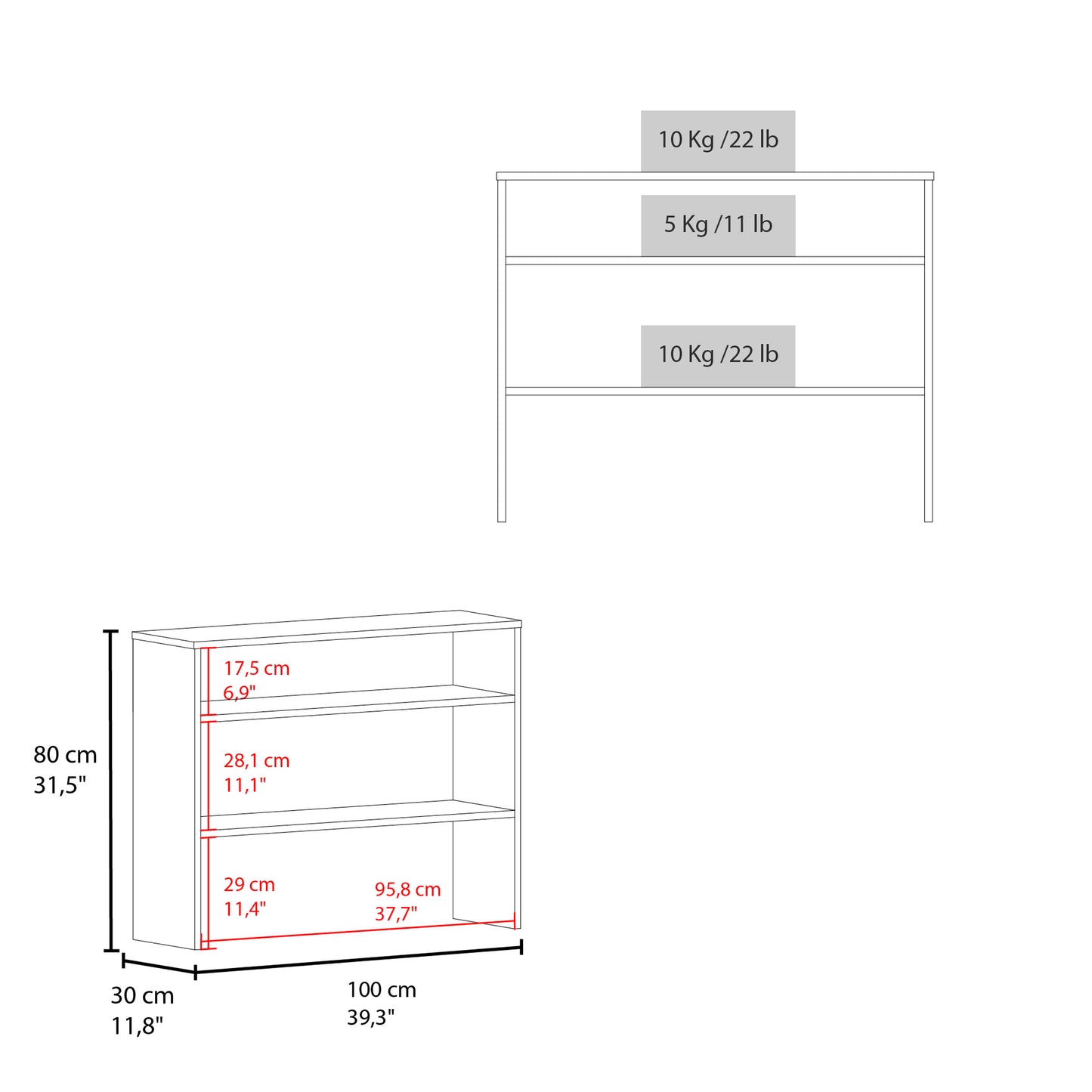 Being 39" Wide Console Table