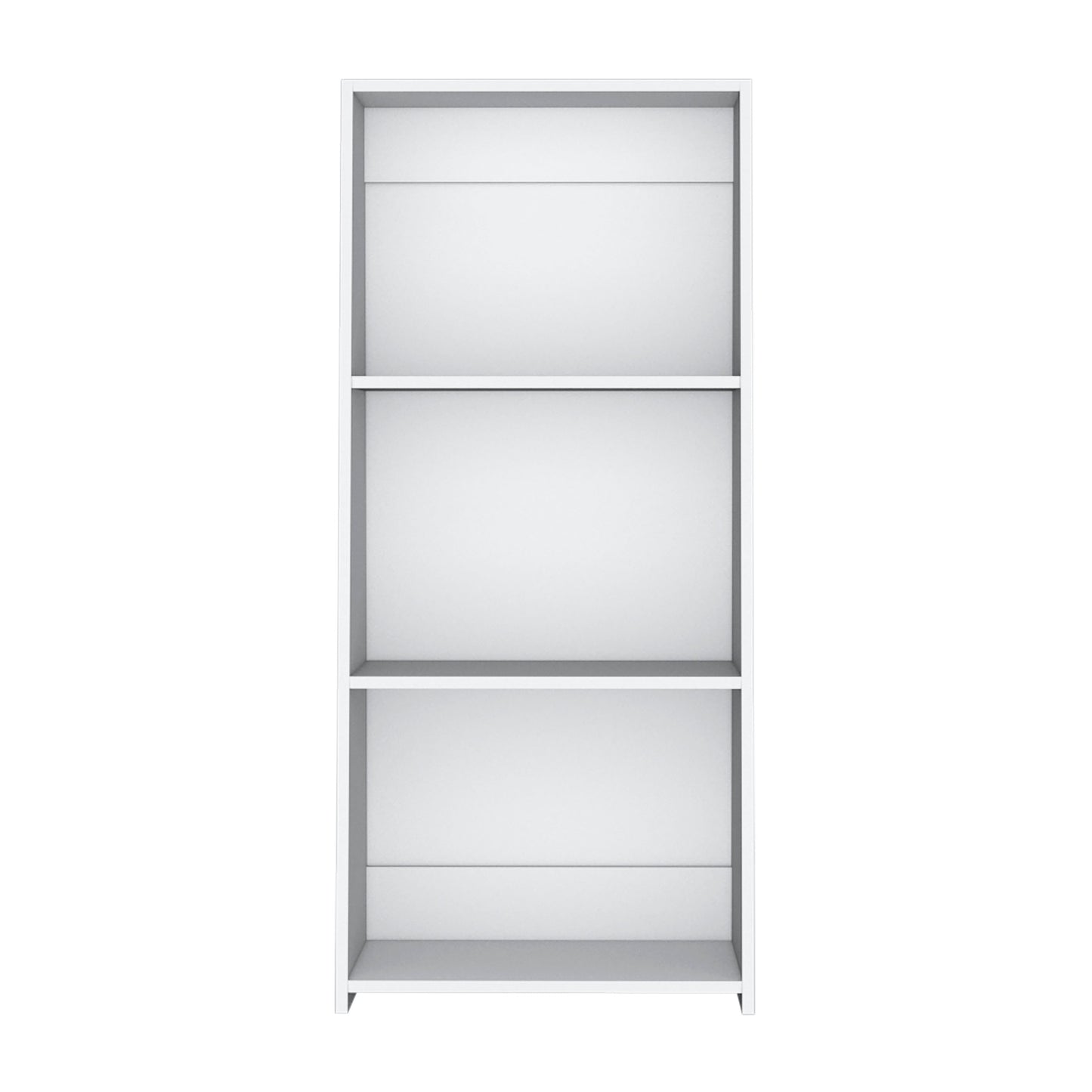 Note 47" Tall Three-Tier Ladder Bookcase