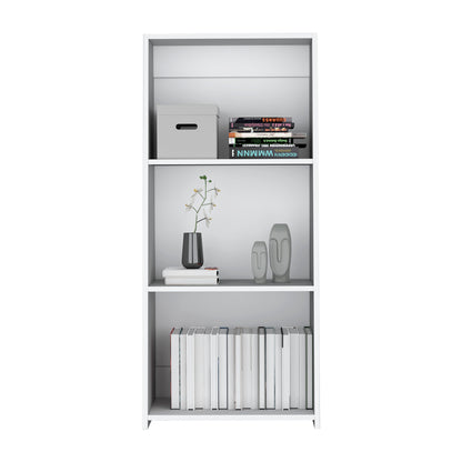 Note 47" Tall Three-Tier Ladder Bookcase