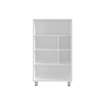 Bellagio 40" Tall Four-Tier Shelf Base Cabinet with 6 Cubbies