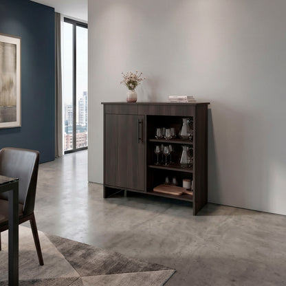 Dago Sideboard Storage Cabinet with 2 Doors, Interior Shelves, Accent Buffet Cabinet for Dining Room, Living Room or Entryway