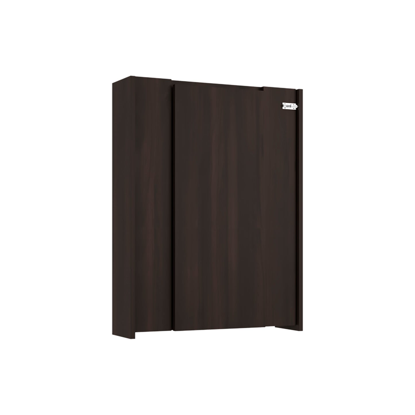 Tuhome Vatta Wall Foldable Counter Table with Multiple Shelves, Extending Surface, Space-Saving Design for Kitchen, Dining Room, or Home Office