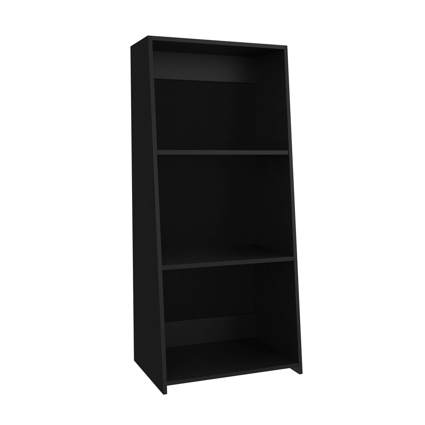 Note 47" Tall Three-Tier Ladder Bookcase