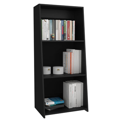 Note 47" Tall Three-Tier Ladder Bookcase