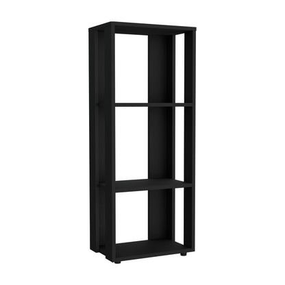 Eco 39" Tall Four-Tier Bookcase, Living Room, Storage Cabinet, Shelves